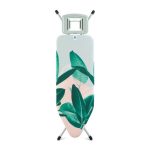 Brabantia Topical Leaves Ironing Board with Solid Steam Iron Rest Multi coloured
