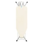 Brabantia Ecru Ironing Board with Steam Iron Rest Cream