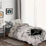 Harry Potter Marauder’s Map Duvet Cover and Pillowcase Set MultiColoured