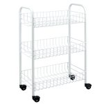 Metaltex Siena White Trolley White