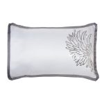 By Caprice Angel Wings White Sequin Pillowcase Pair White