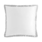 By Caprice Alexia White Diamante Continental Square Pillowcase Pair White