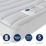 Silentnight Imagine Sprung Bunk Mattress White