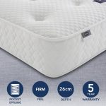 Silentnight 1000 Pocket Ortho Mattress White