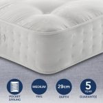 Silentnight 2000 Pocket Ortho Mattress White