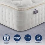 Silentnight 2800 Pocket Memory Pillowtop Mattress White
