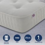Rest Assured 1400 Pocket Ortho Mattress White