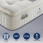Rest Assured 2000 Pocket Memory Softer Mattress White