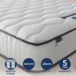 Silentnight 800 Pocket Memory Mattress White