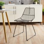 Siena Pair of Dining Chairs Black