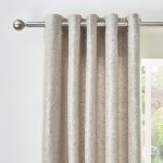 Harmony Grey Eyelet Curtains Grey