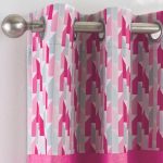 Vortex Pink Curtains Pink