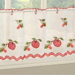 Winchester Red Cafe Curtain Red