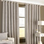 Belmont Silver Eyelet Curtains Silver