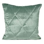 Diamante 55cm x 55cm Cushion Duck Egg (Blue)