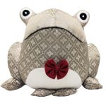 Jacquard Frog Door Stop MultiColoured