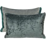 Mottram 30cmx 50cm Reversible Cushion Blue
