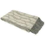 Plume 140x200cm Throw Silver