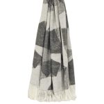 Shard 127x180cm Throw Grey