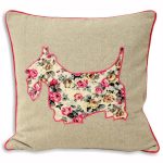 Sweet Cottage Scottie Cushion Pink