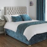 Verona Large Teal Bed Runner Teal (Blue)