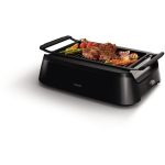 Philips 1600W Smokeless Grill Black