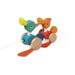 Pull Along Ducks MultiColoured