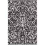 Rio Black Indoor Outdoor Rug Black