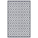 Nirvana Charcoal Indoor Outdoor Rug Grey