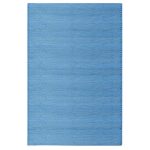 Stripes Blue Indoor Outdoor Rug Blue
