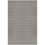 Stripes Grey Indoor Outdoor Rug Grey