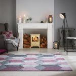 Infinite Scope Rug Purple