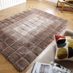 Velvet 3D Cube Rug Natural