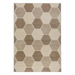 Visiona Aspect Hive Rug Natural