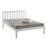 Denver Low End Bed Frame Cream