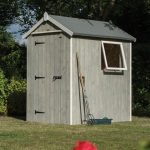6ft x 4ft Rowlinson Heritage Shed Grey