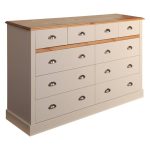 Sandringham Grey 10 Drawer Chest Grey