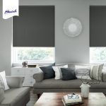 Swish Storm Cloud Cordless Insulating Pleated Blind Grey