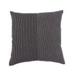 Braxton Black Stripe Cushion Black