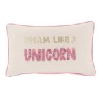 Dream Like A Unicorn Cushion Pink