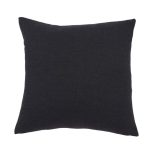 Barkweave Black Cushion Black