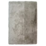 Fairmont Faux Fur Grey Rug Grey