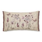 Floral Meadow Mauve Cushion Mauve