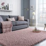 Bertie Shaggy Rug Bertie Blush (Pink)