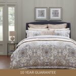 Dorma Arabesque 100% Cotton Duvet Cover Grey