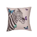 Deco Zebra Cushion Natural