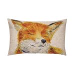 Jessica Parker-Andrews Fox Cushion Natural
