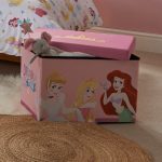 Disney Princess Collapsible Ottoman MultiColoured
