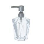 Hexagon Clear Lotion Dispenser Clear