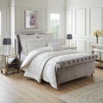 Dorma Acanthus Jacquard Duvet Cover Cream